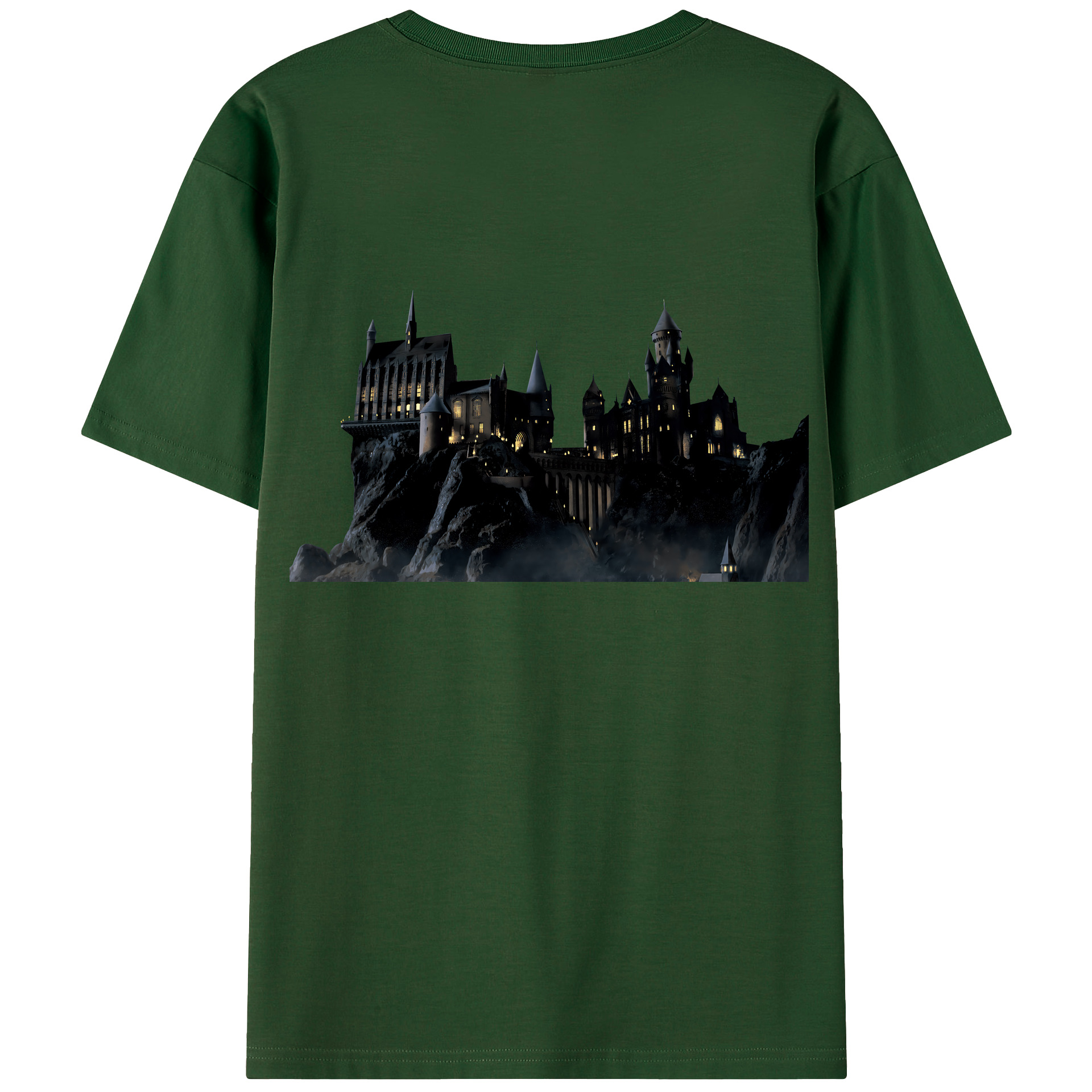 （画像用） Harry Potter ハリー・ポッターシリーズ 綿100％半袖Tシャツ（背面プリント）
